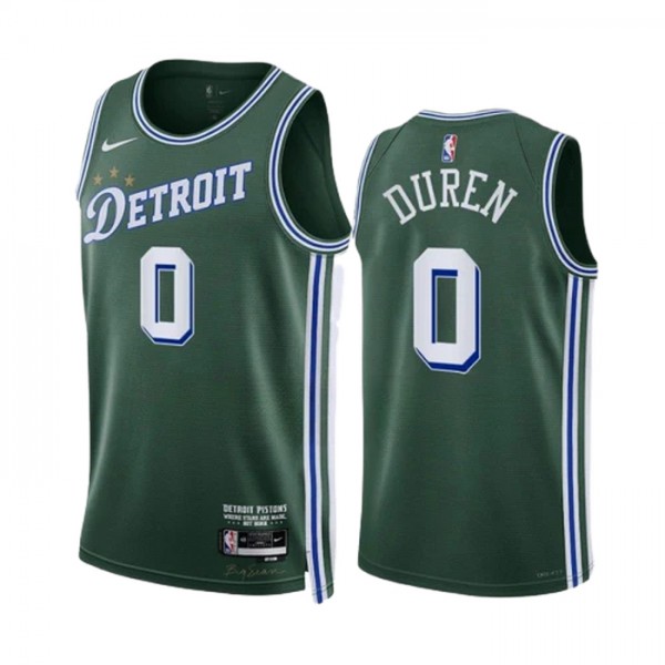 Detroit Pistons Trikot jalen duren 0 Nike 2022-23 City Edition Grün Swingman - Herren Detroit Pistons Trikot jalen duren 0 Nike 2022-23 City Edition Grün Swingman - Herren